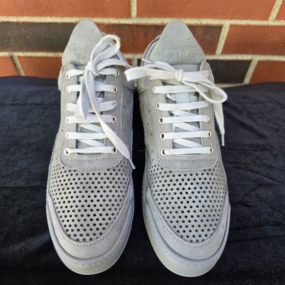 Filling Pieces Gradient Gray Perforated Sneakers Size 39 EU Or US 9 Low Top - Picture 3 of 9
